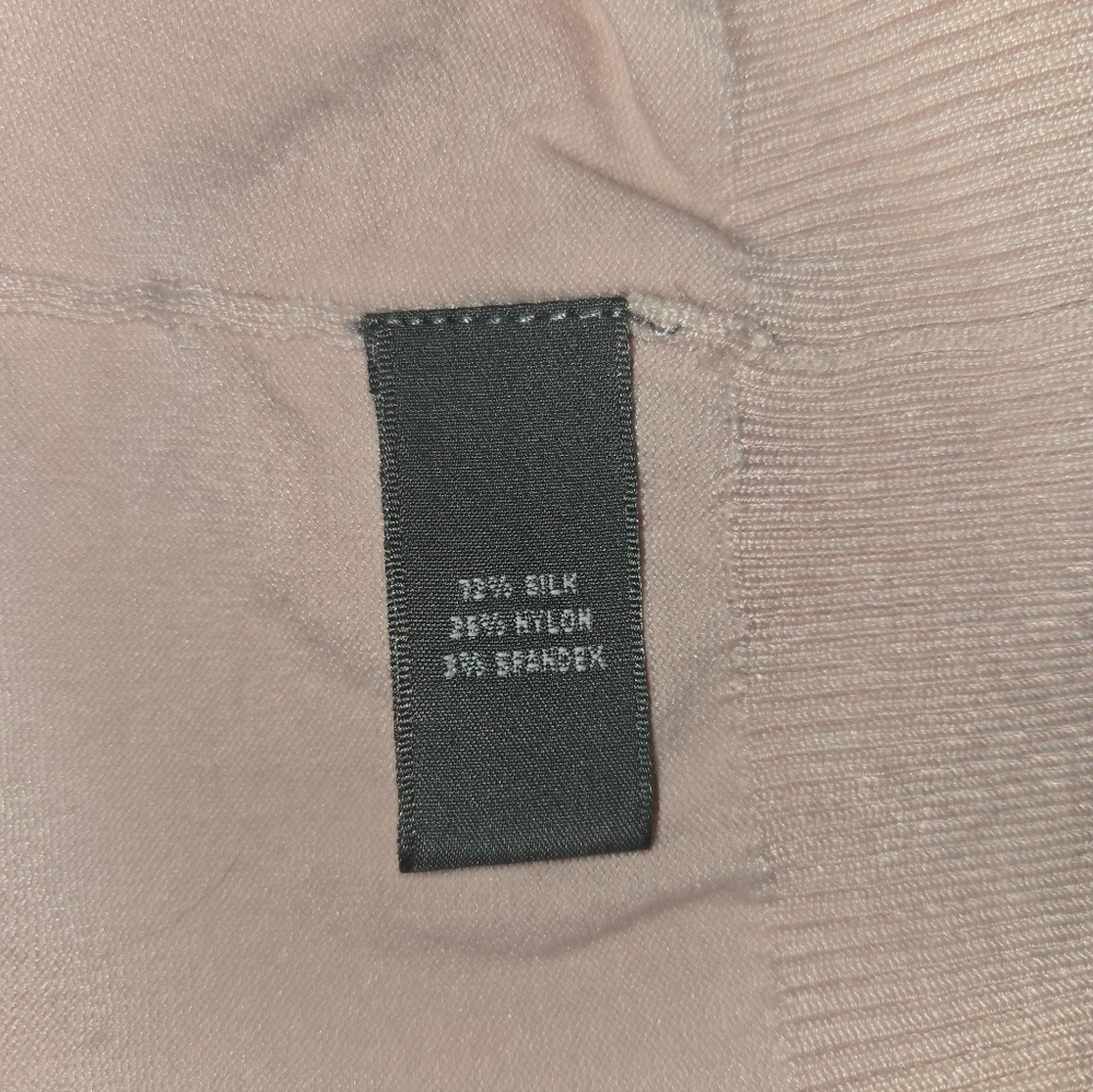 Josephine Chaus Luxury Silk Blend Blush Knit Tank - Picture 6 of 7